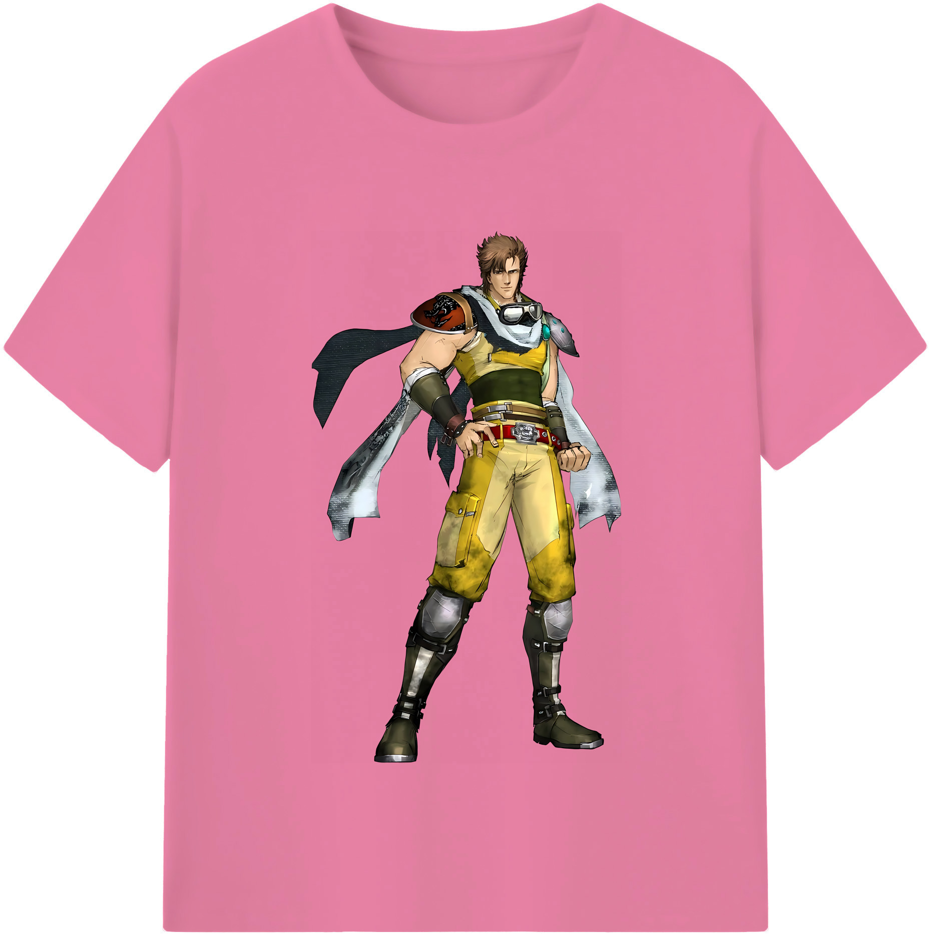 （画像用） 北斗の拳 Fist of the North Star 綿100％半袖Tシャツ（フロントプリント）